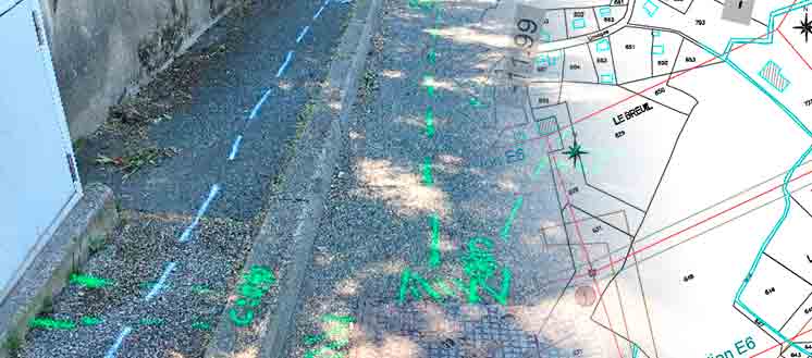 marquage-piquetage / réglementation anti-endommagement DT-DICT